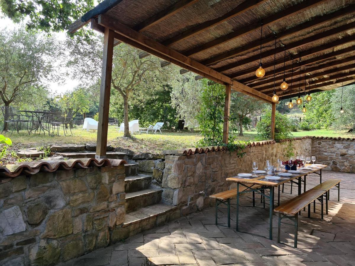Podere La Zinzinina - Villa Intera Montecatini Val di Cecina Eksteriør bilde