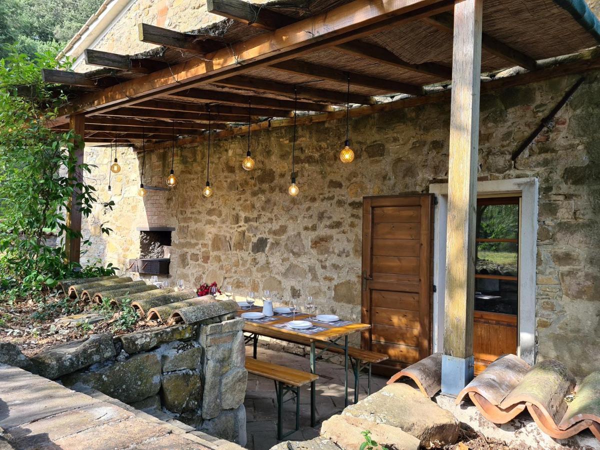 Podere La Zinzinina - Villa Intera Montecatini Val di Cecina Eksteriør bilde